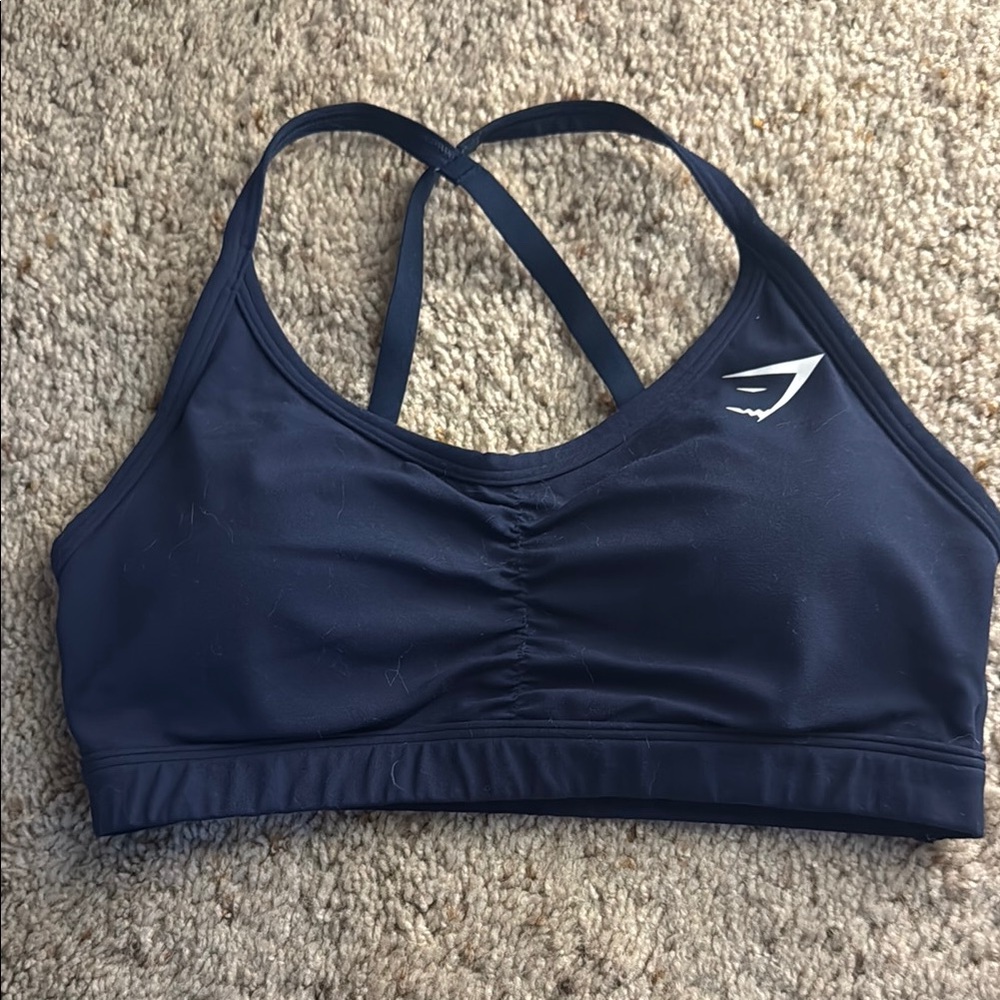 Gymshark Navy Blue Sports Bra